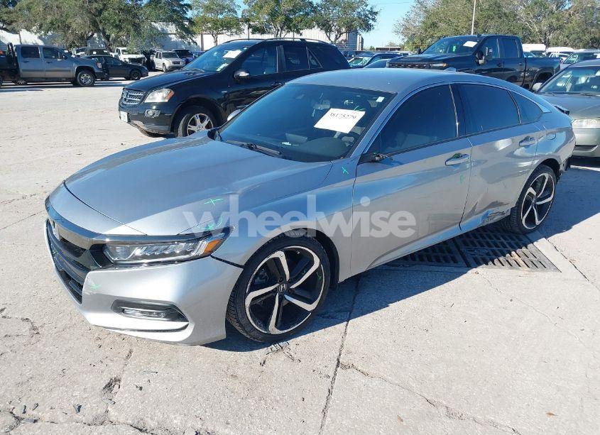 Photo 2 of 2019 Honda Accord SPORT (VIN 1HGCV1F31KA142152)