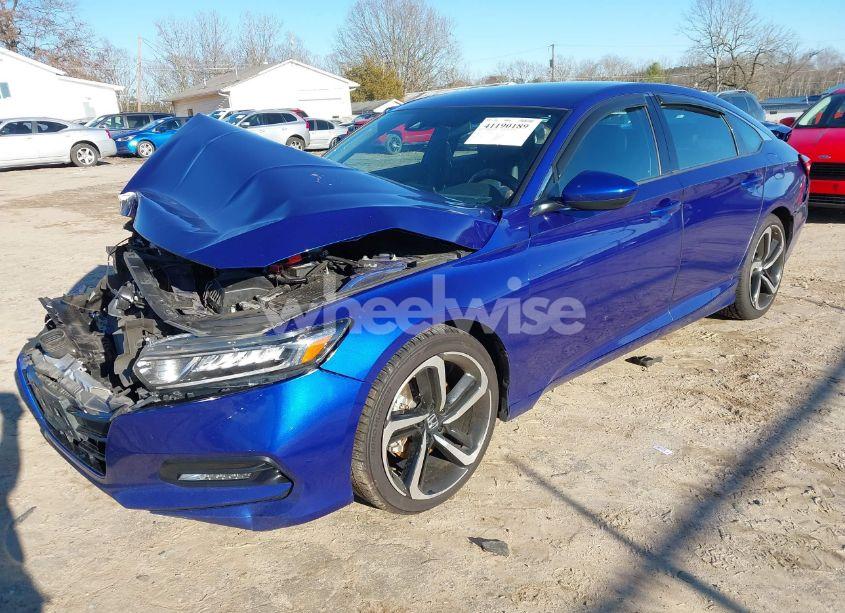 Photo 2 of 2019 Honda Accord SPORT (VIN 1HGCV1F31KA160523)