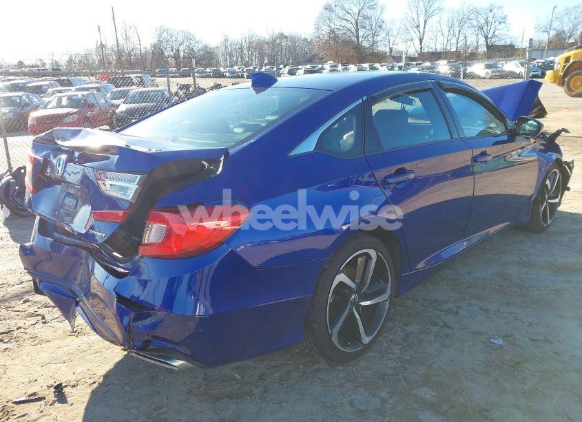 Photo 4 of 2019 Honda Accord SPORT (VIN 1HGCV1F31KA160523)