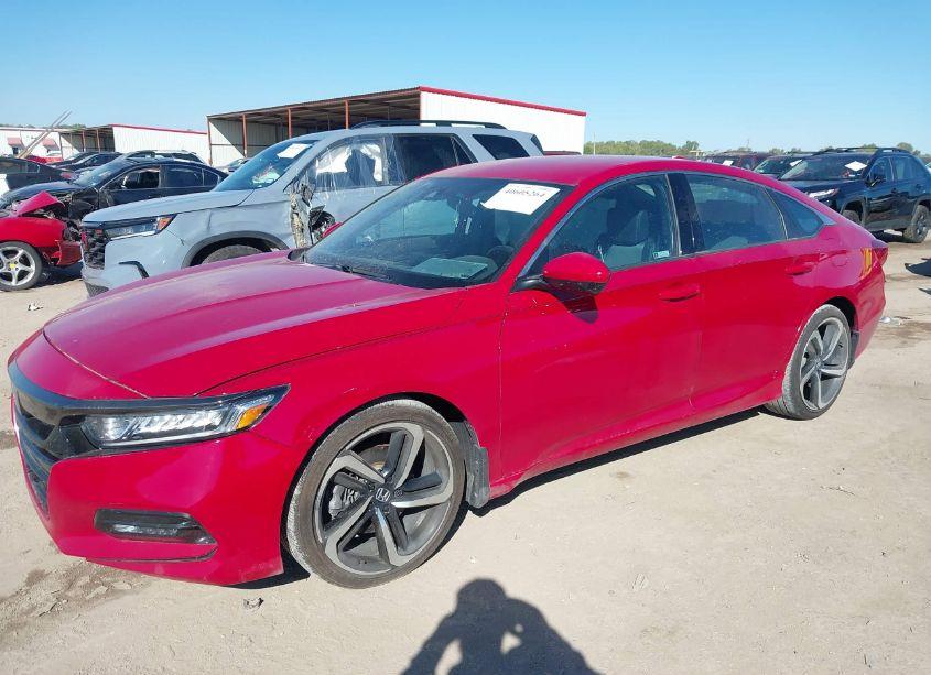Photo 2 of 2020 Honda Accord SPORT (VIN 1HGCV1F31LA027181)