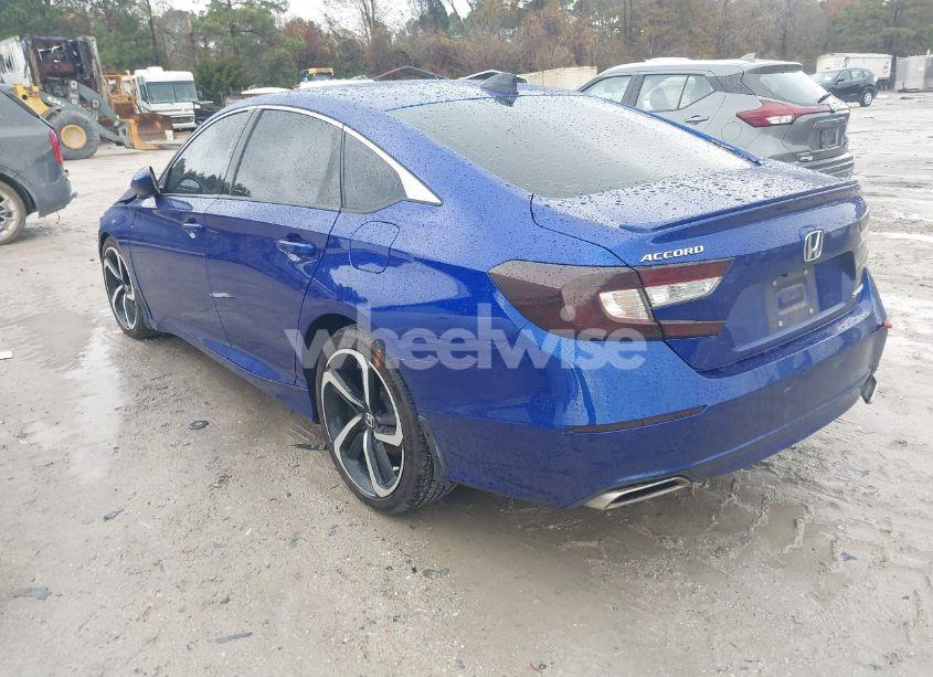 Photo 3 of 2020 Honda Accord SPORT (VIN 1HGCV1F31LA044837)