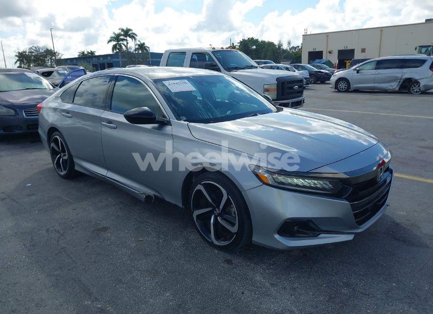 2021 Honda Accord SPORT (VIN 1HGCV1F31MA014061) main photo