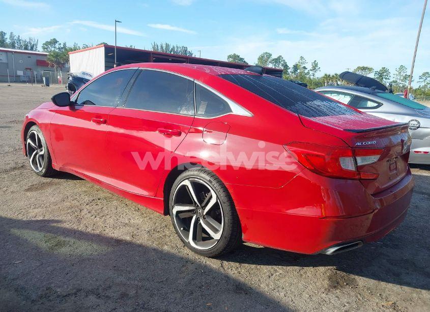 Photo 3 of 2021 Honda Accord SPORT (VIN 1HGCV1F31MA043821)