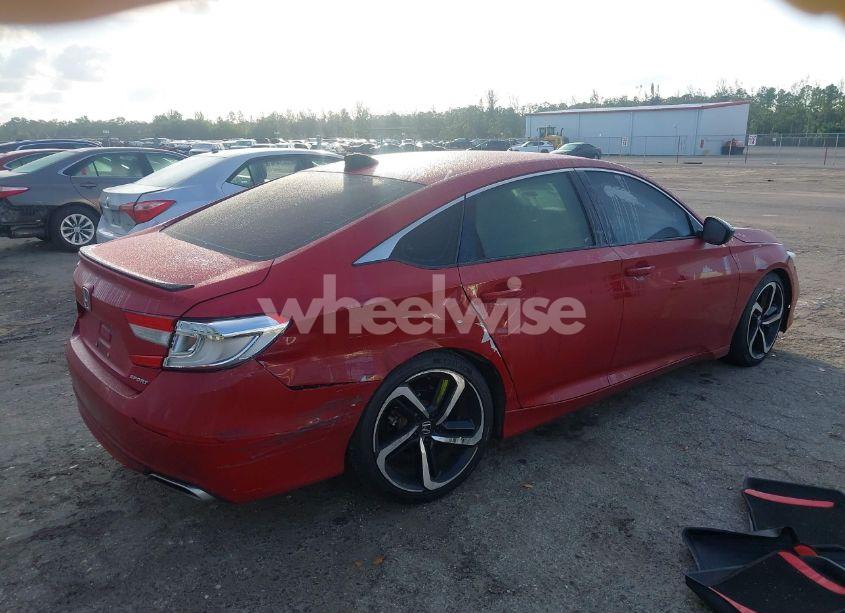 Photo 4 of 2021 Honda Accord SPORT (VIN 1HGCV1F31MA043821)