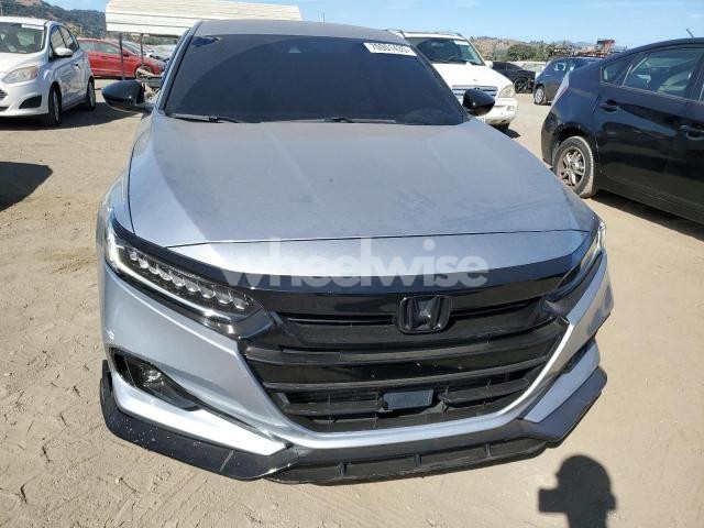 Photo 4 of 2021 HONDA ACCORD SPORT (VIN 1HGCV1F31MA051028)