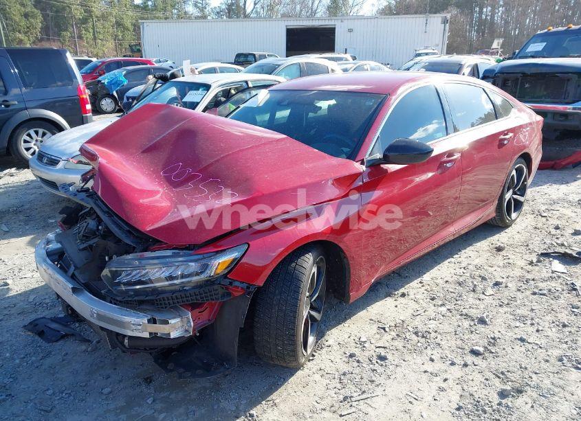Photo 2 of 2022 Honda Accord SPORT (VIN 1HGCV1F31NA003532)