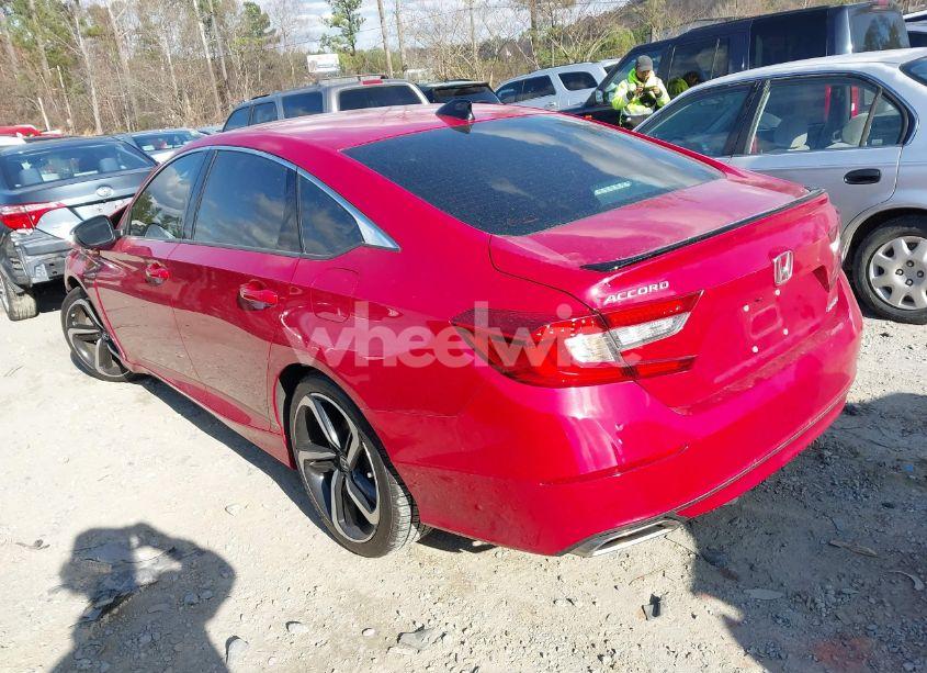 Photo 3 of 2022 Honda Accord SPORT (VIN 1HGCV1F31NA003532)