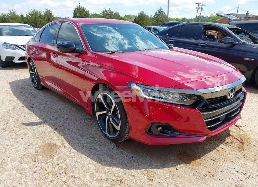 2022 Honda Accord SPORT (VIN 1HGCV1F31NA018662) main photo