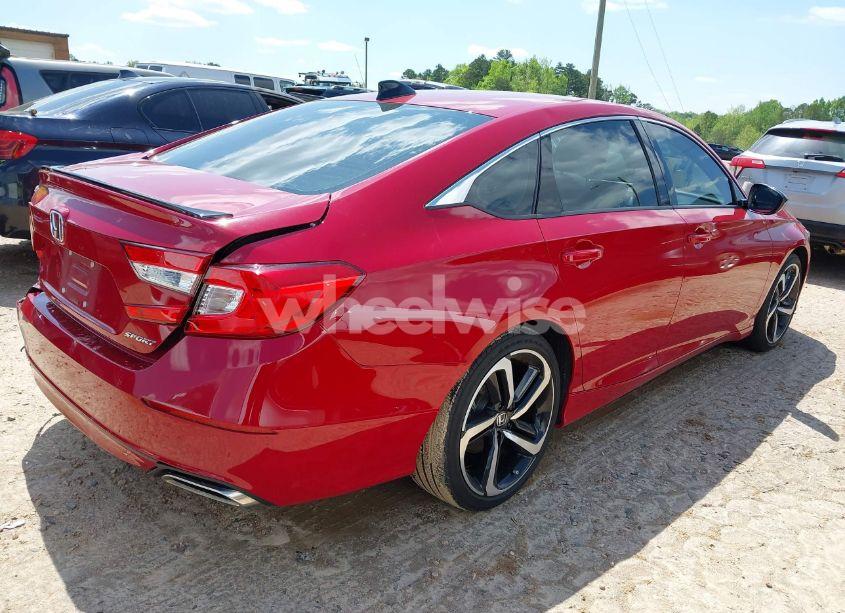 Photo 4 of 2022 Honda Accord SPORT (VIN 1HGCV1F31NA018662)