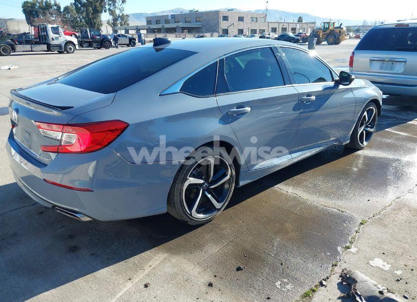 Photo 4 of 2022 Honda Accord SPORT (VIN 1HGCV1F31NA116848)