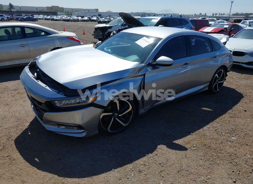 Photo 2 of 2018 Honda Accord SPORT (VIN 1HGCV1F32JA151344)