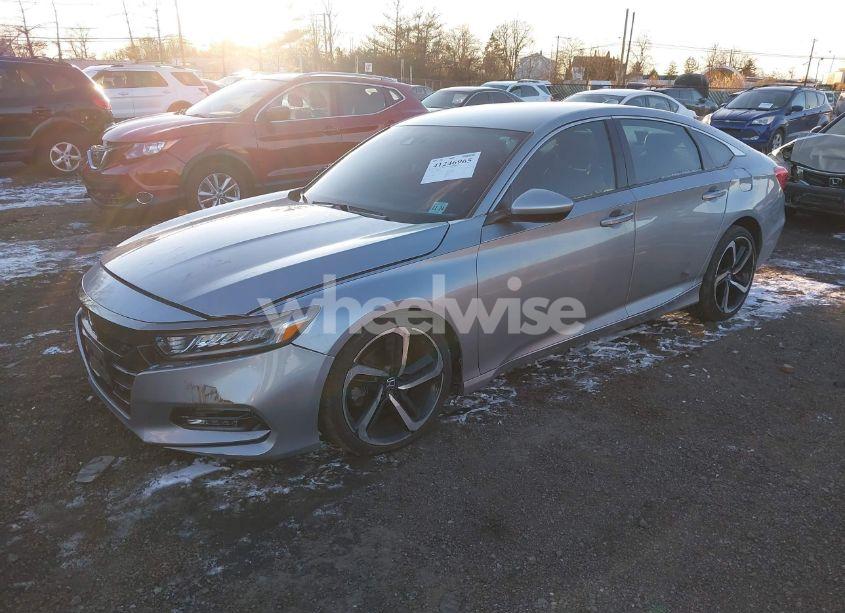 Photo 2 of 2019 Honda Accord SPORT (VIN 1HGCV1F32KA105045)