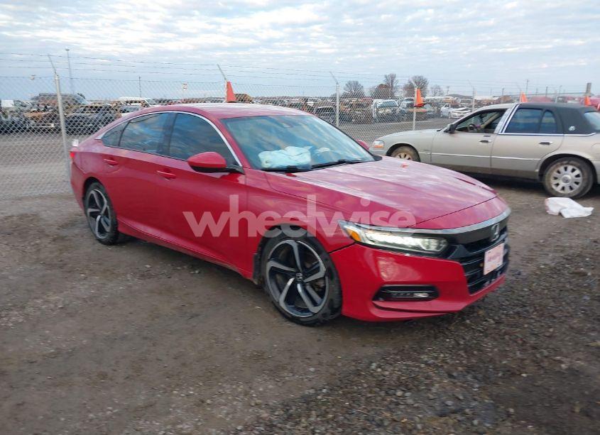 2019 Honda Accord SPORT (VIN 1HGCV1F32KA127109) main photo