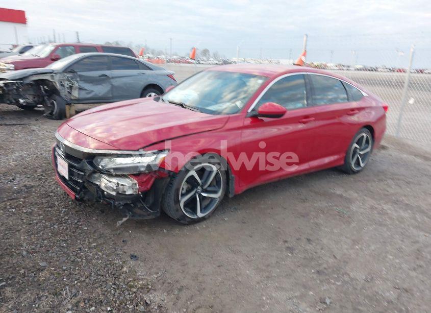 Photo 2 of 2019 Honda Accord SPORT (VIN 1HGCV1F32KA127109)