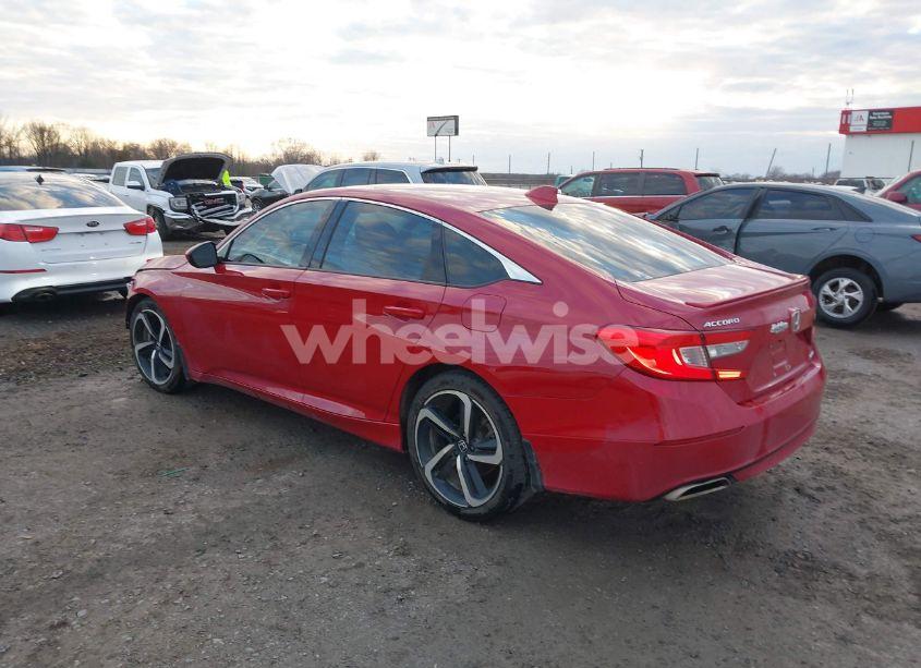 Photo 3 of 2019 Honda Accord SPORT (VIN 1HGCV1F32KA127109)