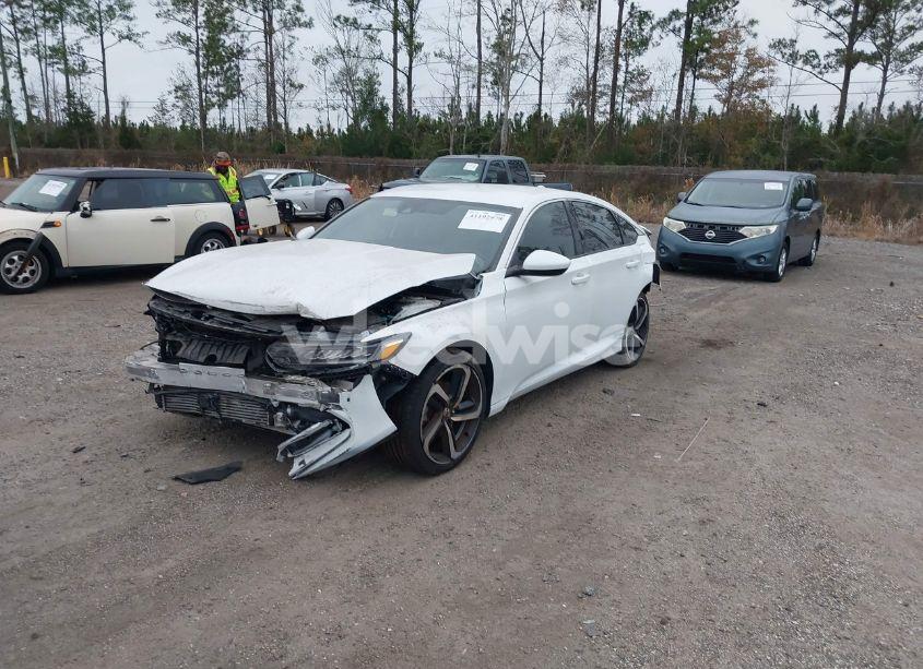 Photo 2 of 2020 Honda Accord SPORT (VIN 1HGCV1F32LA001110)