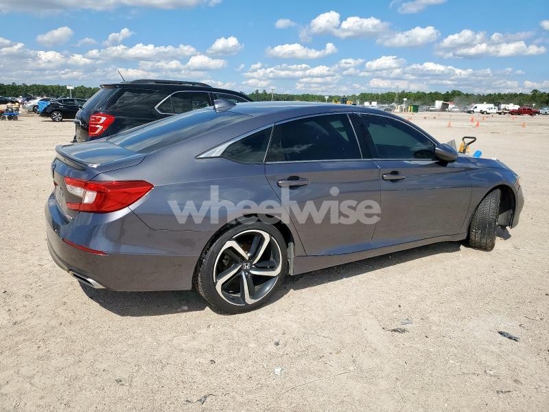Photo 2 of 2020 HONDA ACCORD SPORT (VIN 1HGCV1F32LA111199)