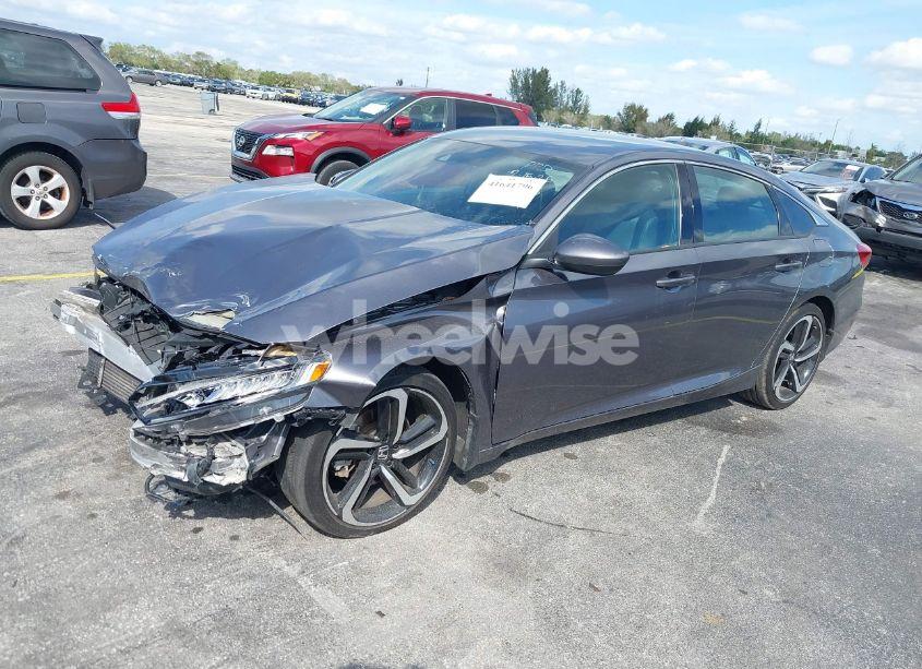 Photo 2 of 2020 Honda Accord SPORT (VIN 1HGCV1F32LA143375)