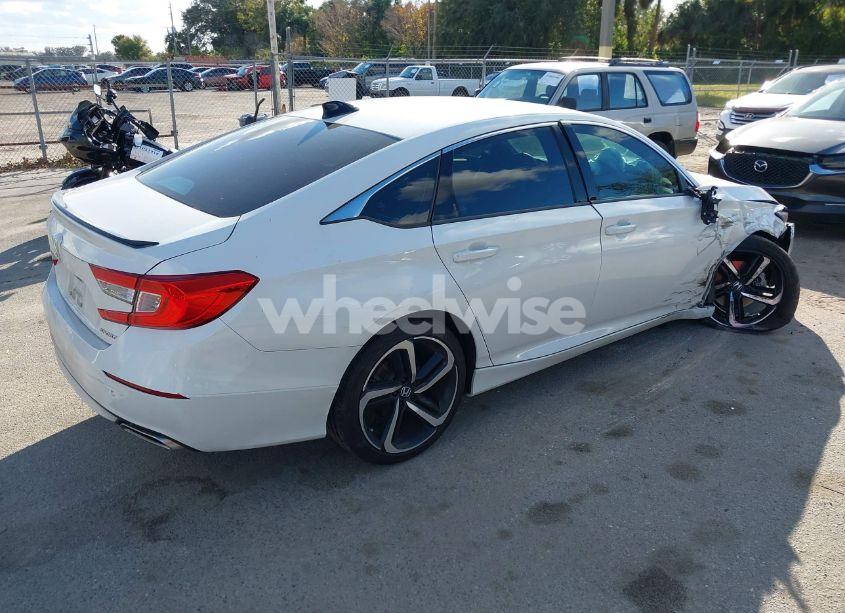 Photo 4 of 2021 Honda Accord SPORT (VIN 1HGCV1F32MA028602)