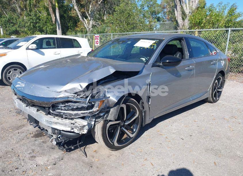 Photo 2 of 2021 Honda Accord SPORT (VIN 1HGCV1F32MA029412)