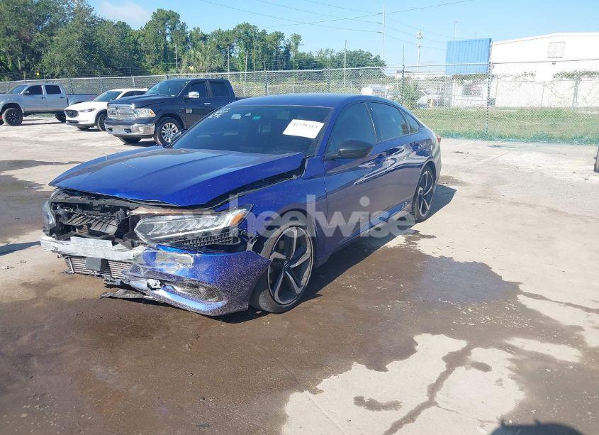 Photo 2 of 2021 Honda Accord SPORT (VIN 1HGCV1F32MA051295)
