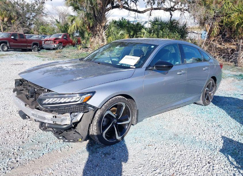 Photo 2 of 2021 Honda Accord SPORT (VIN 1HGCV1F32MA065049)
