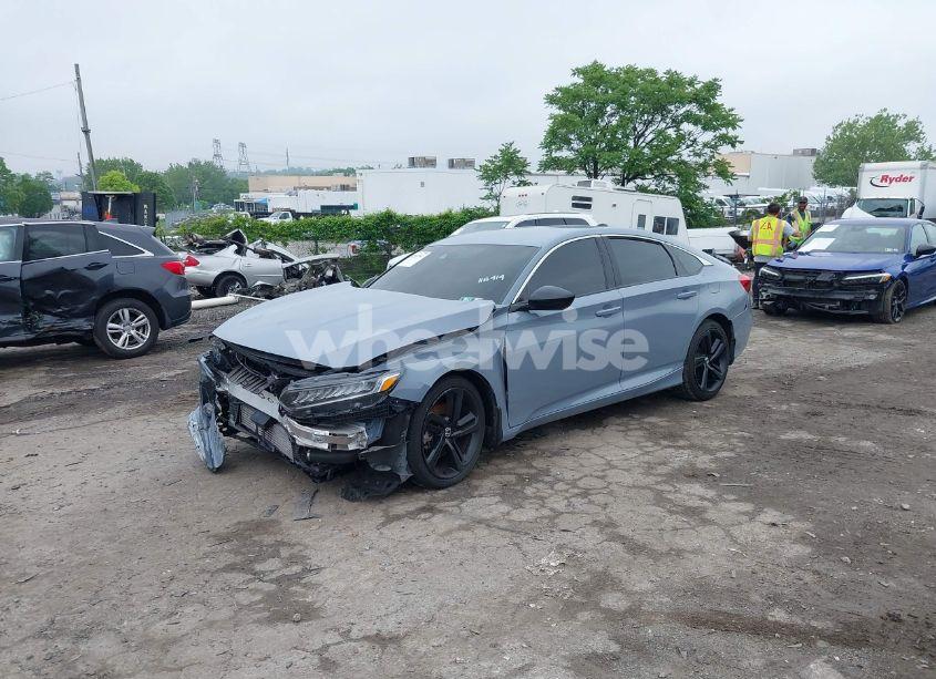 Photo 2 of 2021 Honda Accord SPORT (VIN 1HGCV1F32MA100205)