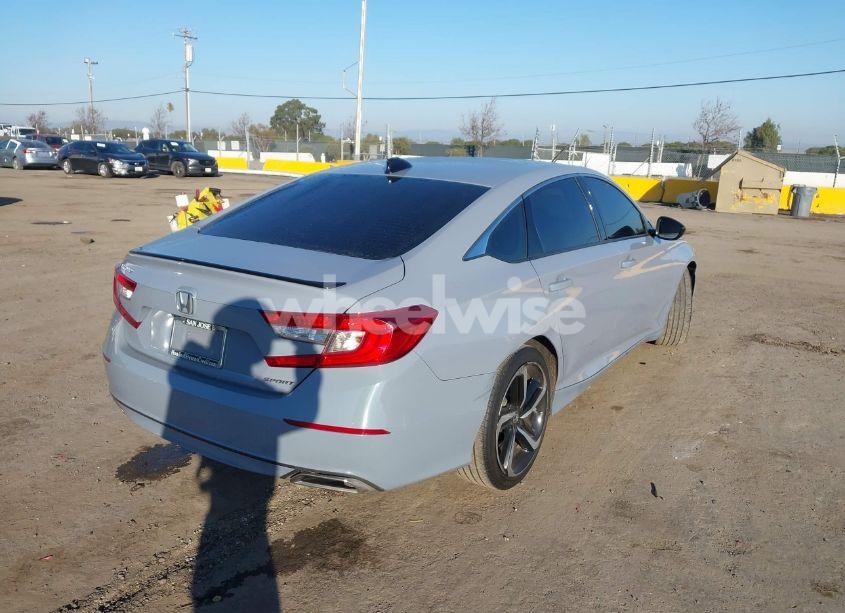 Photo 4 of 2021 Honda Accord SPORT (VIN 1HGCV1F32MA107686)