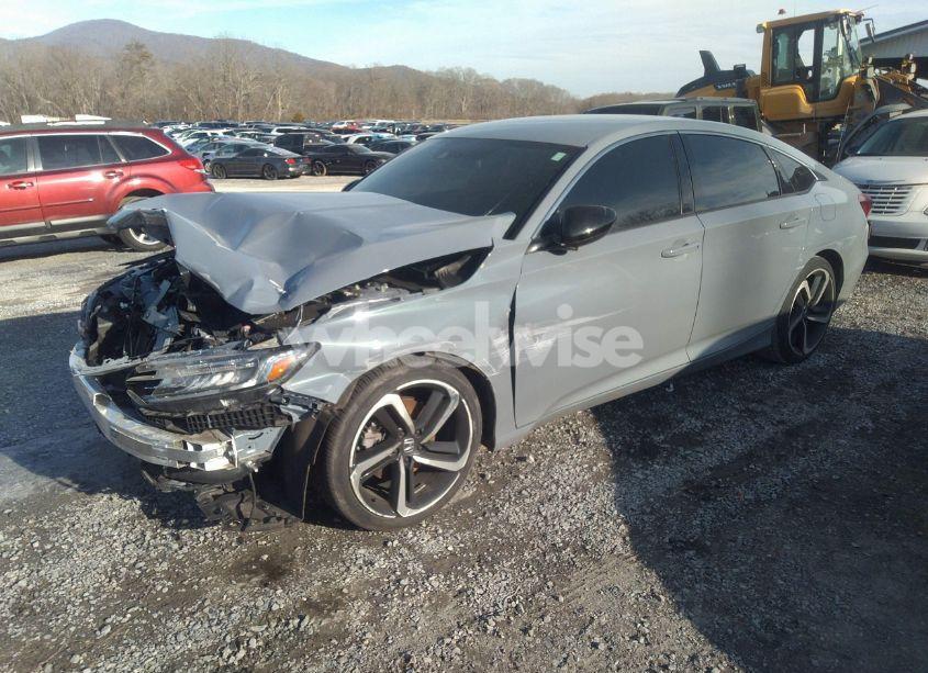 Photo 2 of 2022 Honda Accord SPORT (VIN 1HGCV1F32NA031825)