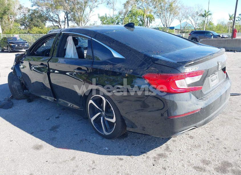 Photo 3 of 2022 Honda Accord SPORT (VIN 1HGCV1F32NA040136)