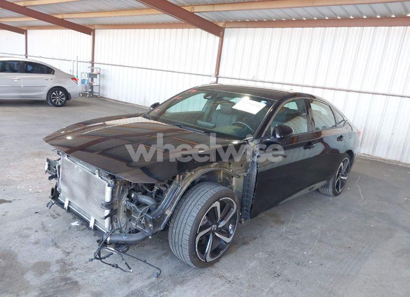 Photo 2 of 2018 Honda Accord SPORT (VIN 1HGCV1F33JA081403)