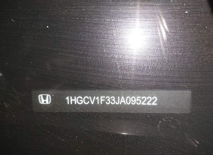 Photo 20 of 2018 Honda Accord SPORT (VIN 1HGCV1F33JA095222)