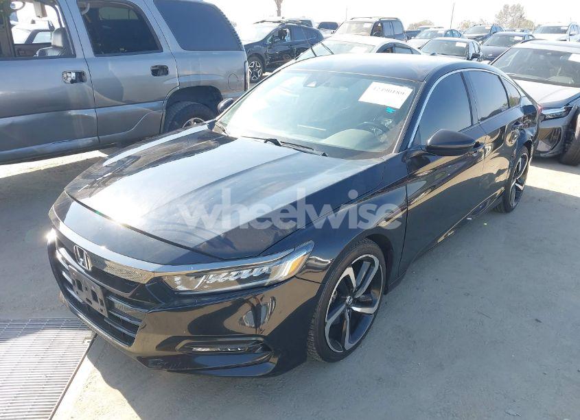 Photo 2 of 2018 Honda Accord SPORT (VIN 1HGCV1F33JA119972)
