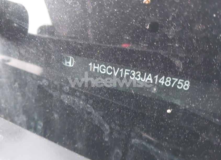 Photo 9 of 2018 Honda Accord SPORT (VIN 1HGCV1F33JA148758)