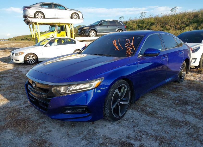 Photo 2 of 2018 Honda Accord SPORT (VIN 1HGCV1F33JA152664)