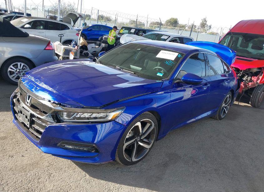 Photo 2 of 2018 Honda Accord SPORT (VIN 1HGCV1F33JA180206)