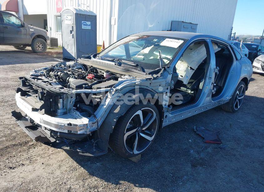 Photo 2 of 2018 Honda Accord SPORT (VIN 1HGCV1F33JA222504)