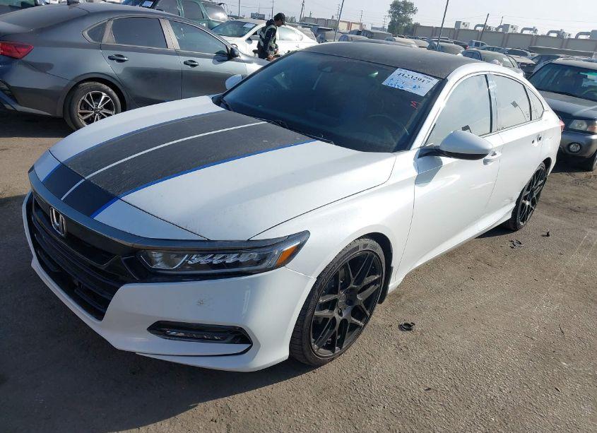 Photo 2 of 2018 Honda Accord SPORT (VIN 1HGCV1F33JA244065)