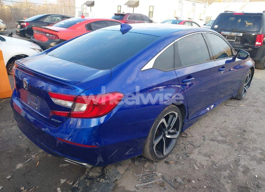 Photo 4 of 2019 Honda Accord SPORT (VIN 1HGCV1F33KA054641)