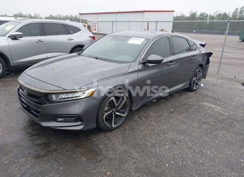 Photo 2 of 2019 Honda Accord SPORT (VIN 1HGCV1F33KA084092)