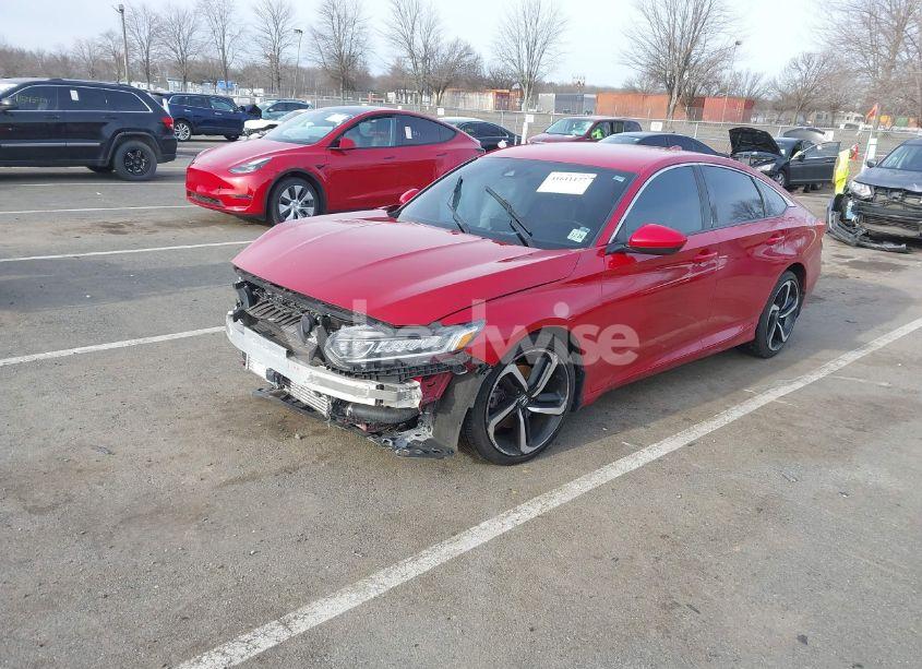 Photo 2 of 2019 Honda Accord SPORT (VIN 1HGCV1F33KA110044)