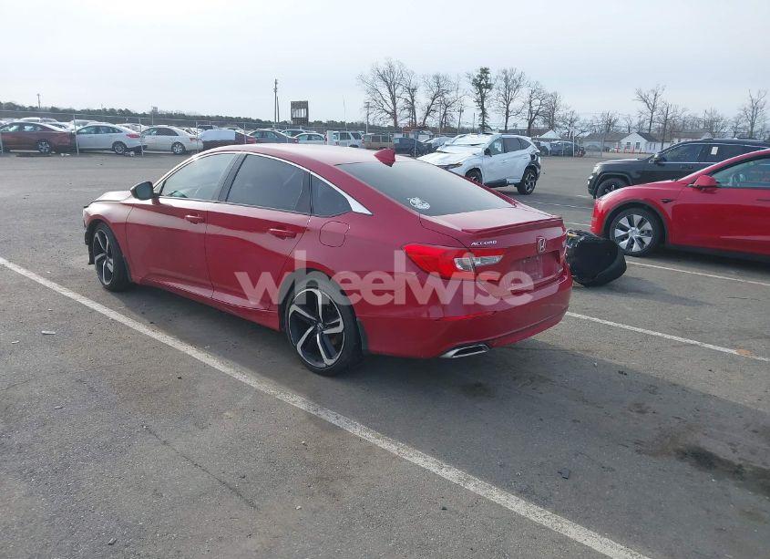 Photo 3 of 2019 Honda Accord SPORT (VIN 1HGCV1F33KA110044)