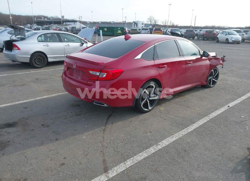 Photo 4 of 2019 Honda Accord SPORT (VIN 1HGCV1F33KA110044)