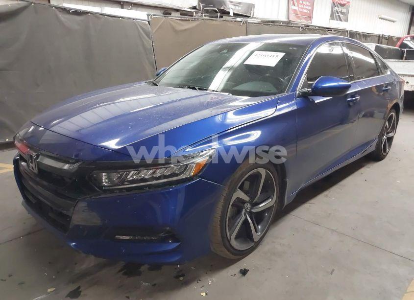 Photo 2 of 2019 Honda Accord SPORT (VIN 1HGCV1F33KA127300)