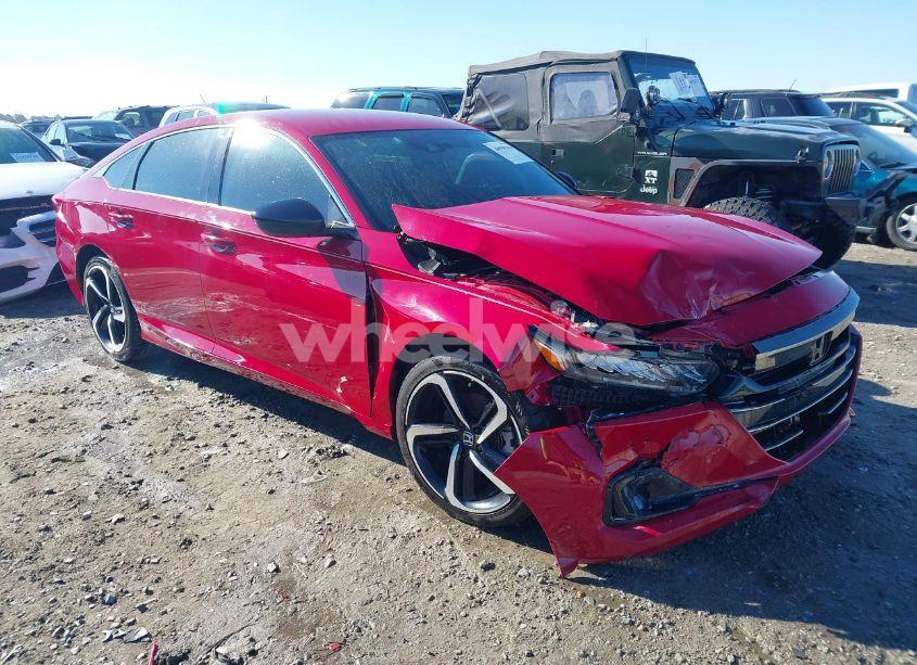 2021 Honda Accord SPORT (VIN 1HGCV1F33MA045411) main photo