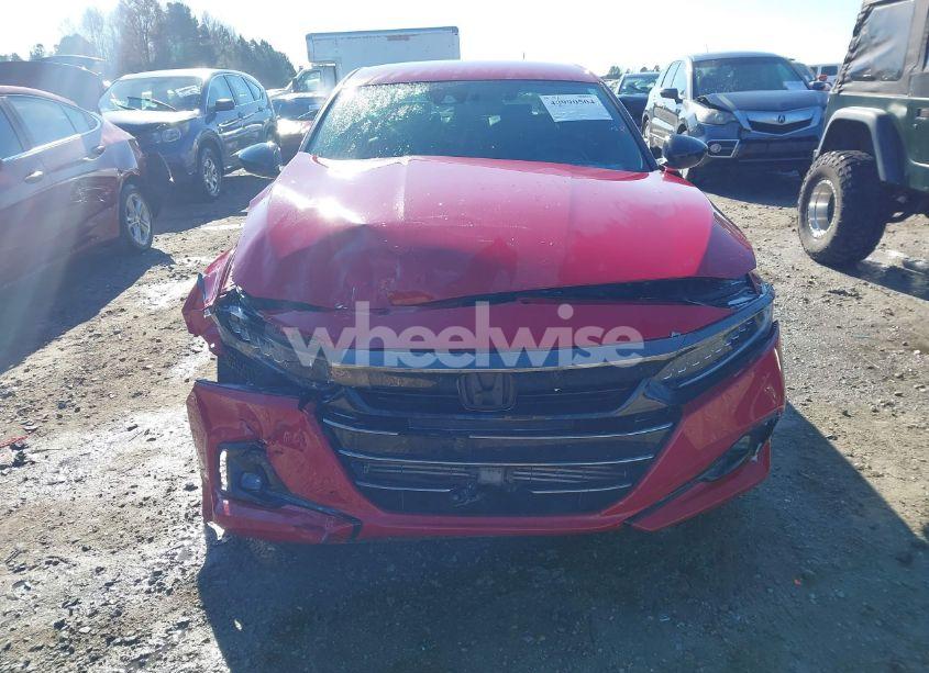 Photo 12 of 2021 Honda Accord SPORT (VIN 1HGCV1F33MA045411)