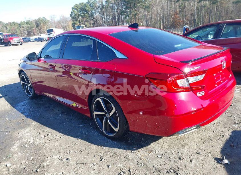 Photo 3 of 2021 Honda Accord SPORT (VIN 1HGCV1F33MA045411)