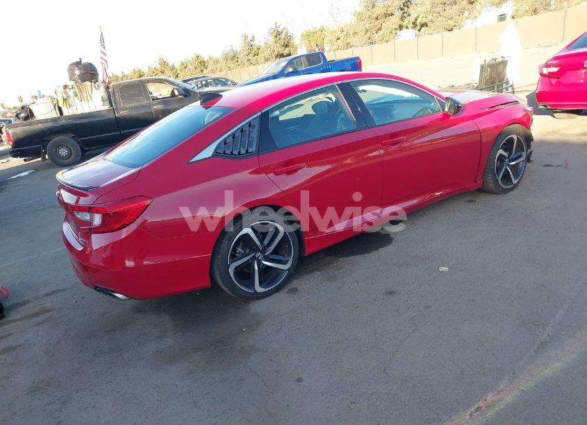 Photo 4 of 2021 Honda Accord SPORT (VIN 1HGCV1F33MA123766)