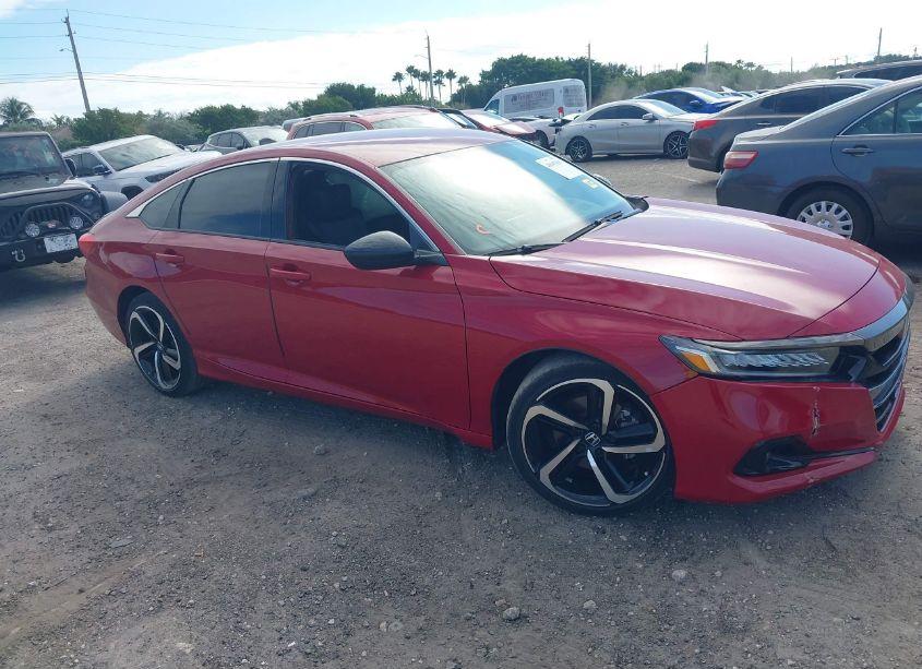 2022 Honda Accord SPORT (VIN 1HGCV1F33NA010434) main photo