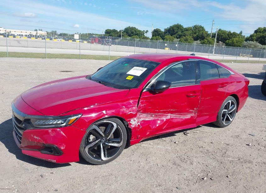 Photo 6 of 2022 Honda Accord SPORT (VIN 1HGCV1F33NA010434)